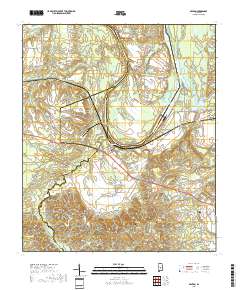 Benton 2018 topographic map thumbnail
