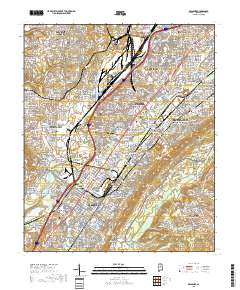 Bessemer 2018 topographic map thumbnail
