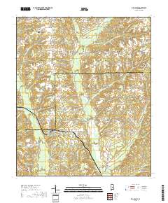 Billingsley 2018 topographic map thumbnail