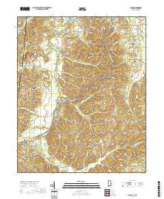 Bishop 2018 topographic map thumbnail