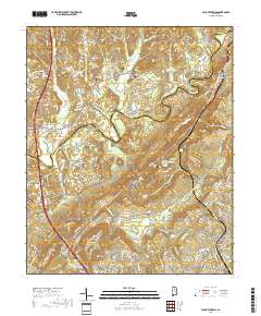 Blount Springs 2018 topographic map thumbnail