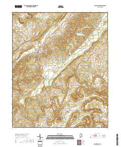 Blountsville 2018 topographic map thumbnail