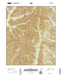 Bluff 2018 topographic map thumbnail