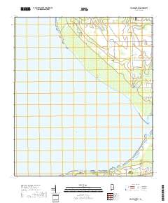 Bon Secour Bay 2018 topographic map thumbnail