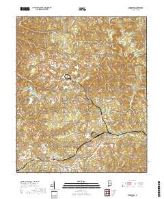 Brookwood 2018 topographic map thumbnail