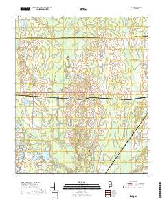 Browns 2018 topographic map thumbnail