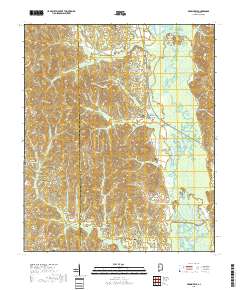 Brownville 2018 topographic map thumbnail