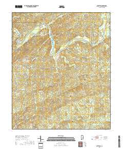 Buttston 2018 topographic map thumbnail