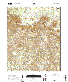 Caddo 2018 topographic map thumbnail