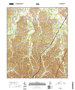 Calhoun 2018 topographic map thumbnail