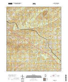 Camp Hill 2018 topographic map thumbnail