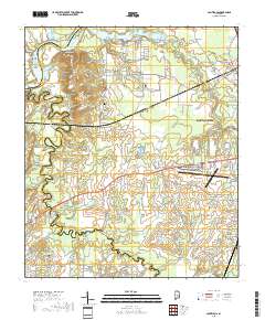 Cantelous 2018 topographic map thumbnail