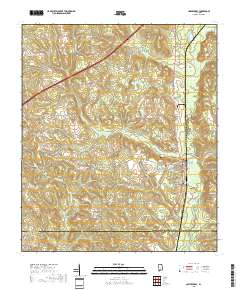 Castleberry 2018 topographic map thumbnail