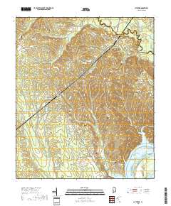 Catherine 2018 topographic map thumbnail