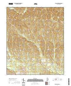 Hatchechubbee 2018 topographic map thumbnail