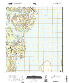 Hollingers Island 2018 topographic map thumbnail