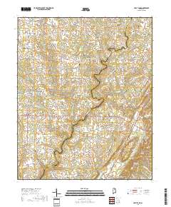 Holly Pond 2018 topographic map thumbnail