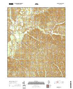 Hubbertville 2018 topographic map thumbnail