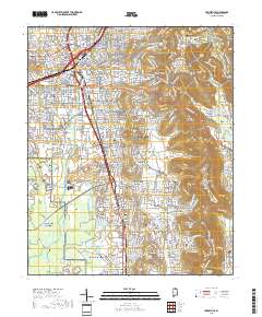 Huntsville 2018 topographic map thumbnail