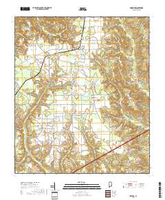 Huxford 2018 topographic map thumbnail