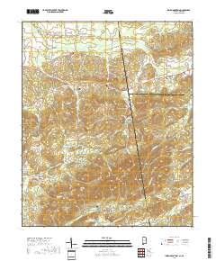 Indian Mountain 2018 topographic map thumbnail