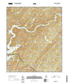 Jacksons Gap 2018 topographic map thumbnail