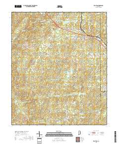 Kellyton 2018 topographic map thumbnail