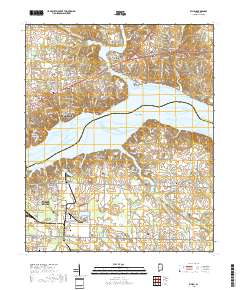 Killen 2018 topographic map thumbnail