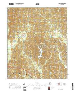 Lake Lurleen 2018 topographic map thumbnail