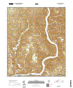 Lake Nicol 2018 topographic map thumbnail
