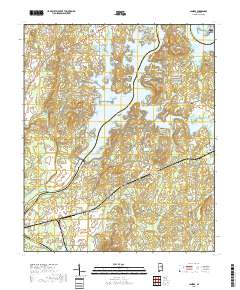 Laniers 2018 topographic map thumbnail