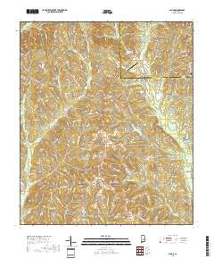 Lapine 2018 topographic map thumbnail