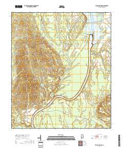 Lee Long Bridge 2018 topographic map thumbnail