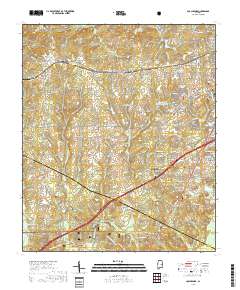 Loachapoka 2018 topographic map thumbnail
