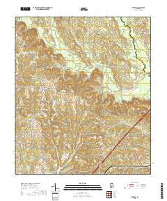 Lyeffion 2018 topographic map thumbnail