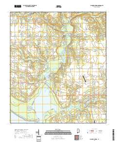 Magnolia Springs 2018 topographic map thumbnail