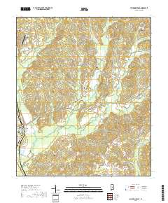 Maplesville East 2018 topographic map thumbnail