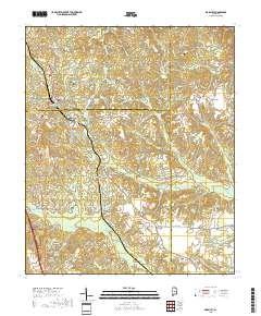 Marbury 2018 topographic map thumbnail