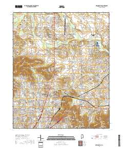 Meridianville 2018 topographic map thumbnail