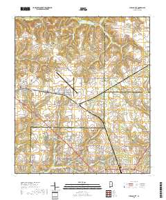 Midland City 2018 topographic map thumbnail