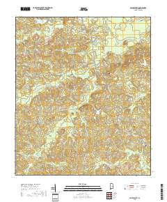 Millry South 2018 topographic map preview