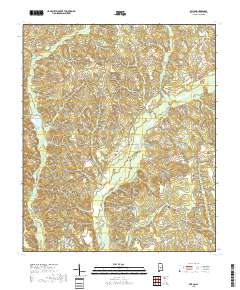 Milton 2018 topographic map preview