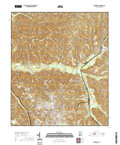 Monroeville 2018 topographic map thumbnail