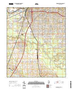Montgomery South 2018 topographic map thumbnail