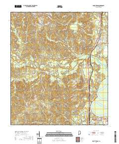 Mount Vernon 2018 topographic map thumbnail