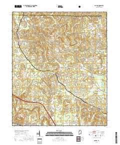 Nauvoo 2018 topographic map thumbnail