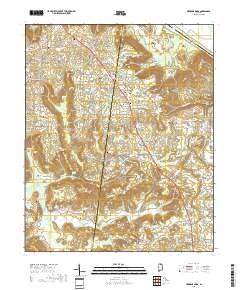 Newsome Sinks 2018 topographic map thumbnail