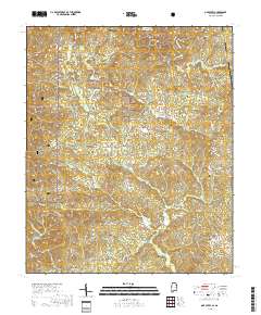 Oak Level 2018 topographic map thumbnail