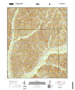 Oakmulgee 2018 topographic map thumbnail