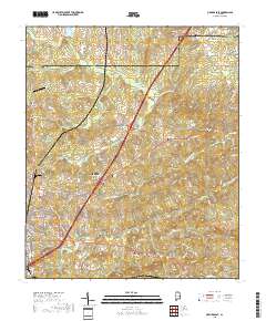 Opelika East 2018 topographic map thumbnail